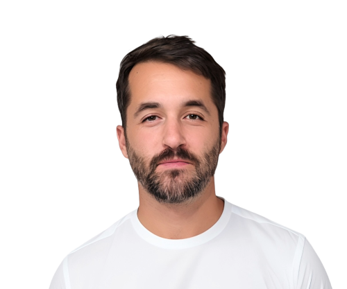 Profile shot of Andrew Beaven